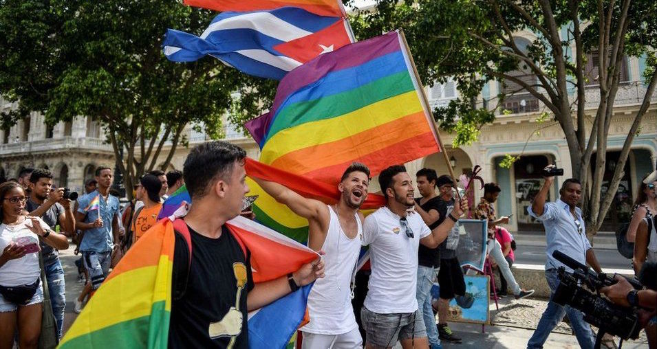 Independent LGBTI march in Havana, in May 2019. 