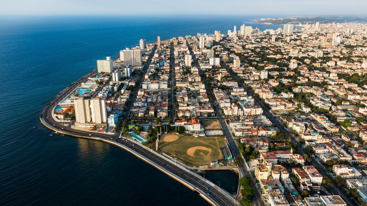 La Habana desde el aire.
