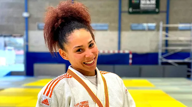 Ayumi Leiva, la judoca cubana residente en España.