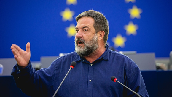 El eurodiputado español Manu Pineda.