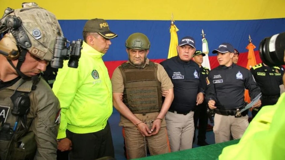Extradición del narcotraficante Antonio Úsuga, también conocido como "Otoniel".