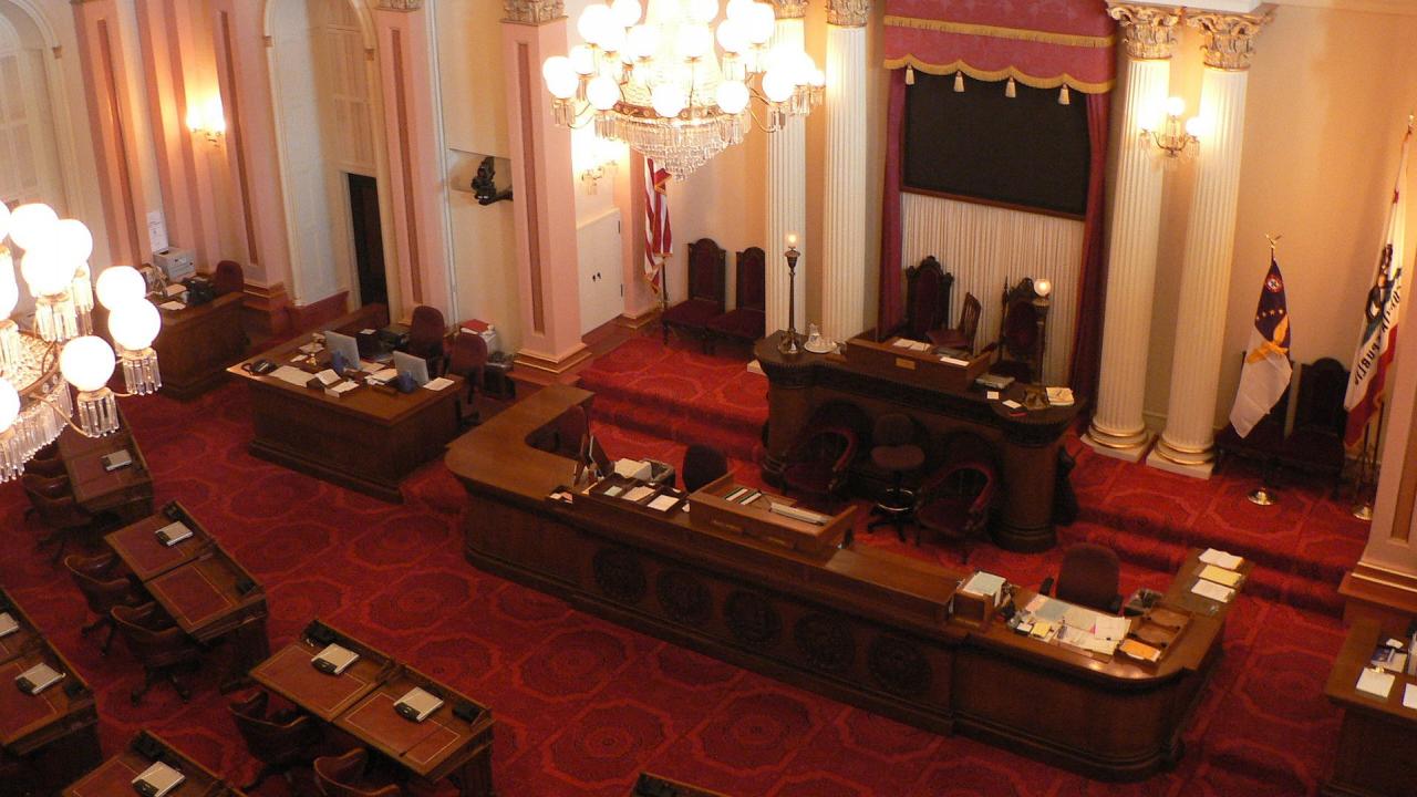 Sede del Senado de California.
