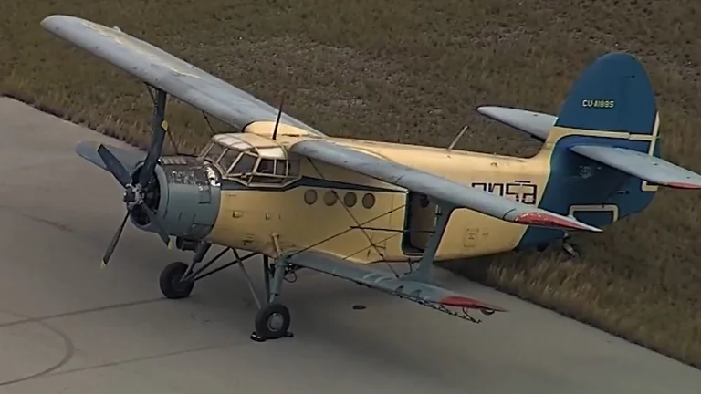 Avioneta del Gobierno cubano utilizada por un piloto para migrar ilegalmente a EEUU.