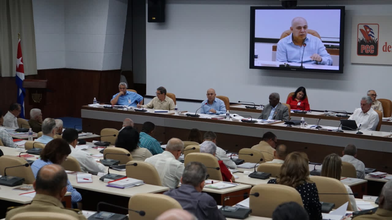 VI Pleno del Comité Central del Partido Comunista de Cuba.
