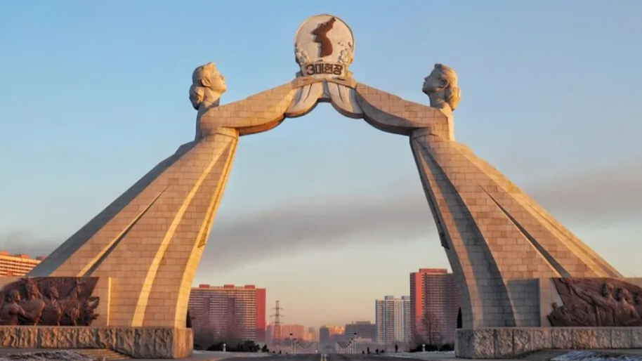 El Arco de la Reunificación, en Corea del Norte.