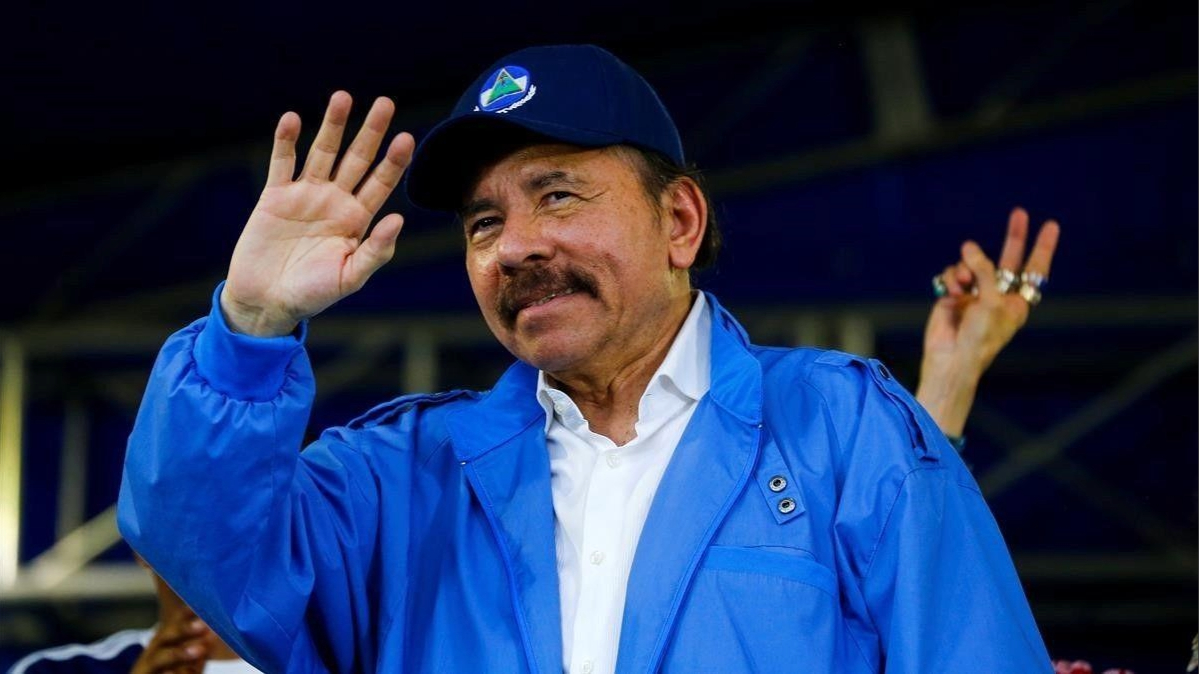 El gobernante de Nicaragua, Daniel Ortega.