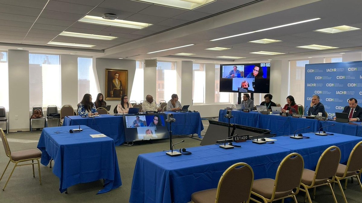 Audiencia sobre la libertad de asociación en Cuba en la Comisión Interamericana de Derechos Humanos.