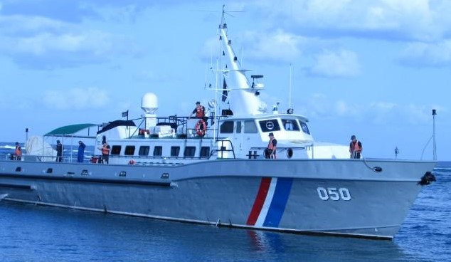 Embarcación de Tropas Guardafronteras de Cuba.
