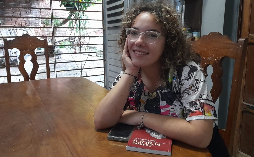 Carolina de la Caridad Rodríguez López, una joven espirituana que pasará un año de servicio militar antes de comenzar a estudiar Periodismo.