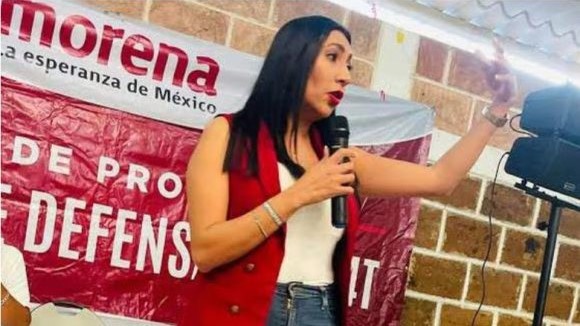 Bertha Gisela Gaytán Gutiérrez, candidata asesinada este lunes en México.