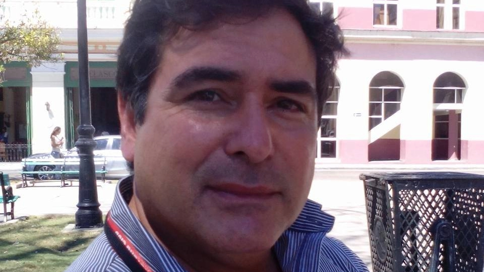 El médico y activista cubano Fernando Vázquez. 