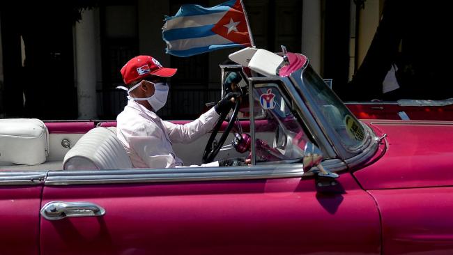 Auto de turismo en Cuba.