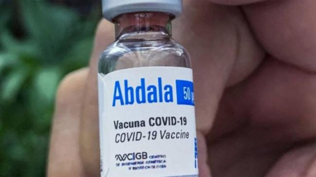 Vacuna cubana Abdala.