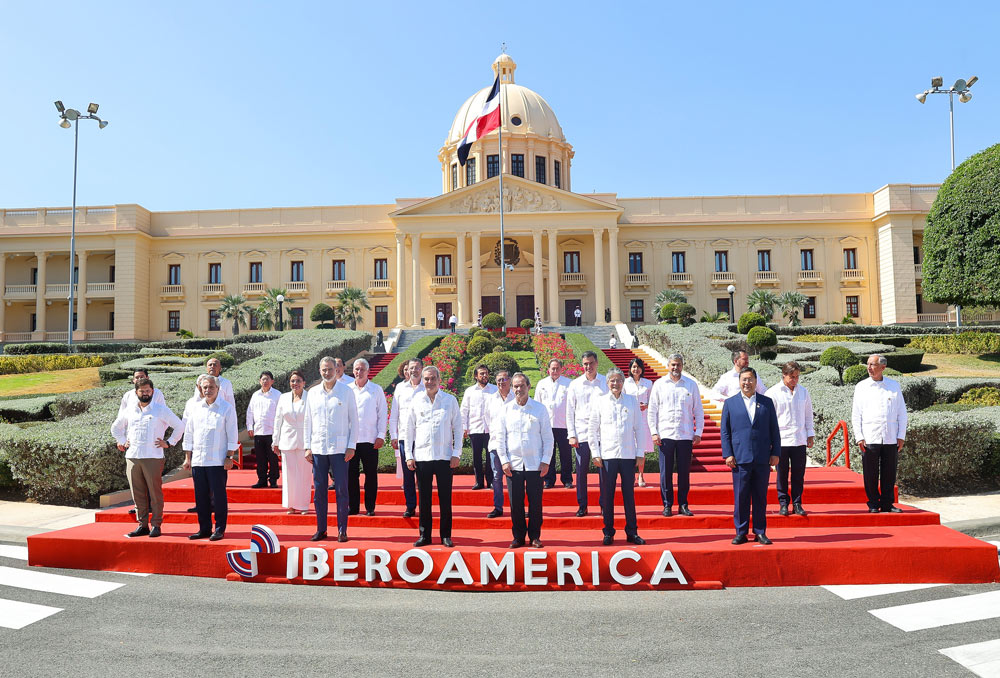 Foto oficial de la Cumbre Iberoamericana.